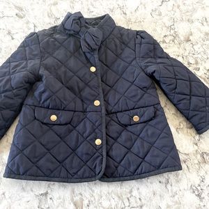 Janie and Jack quilted button-down jacket